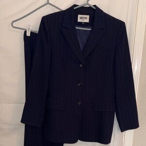 Kasper Women’s  Dark Pinstripe Suit